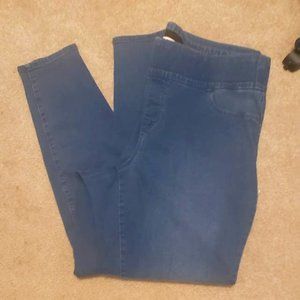 Old Navy Super Skinny Mid-Rise Yoga waist band Jeans